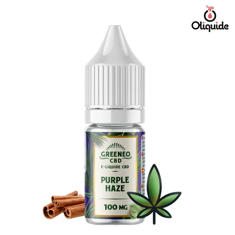 Expérimentez le Purple Haze CBD de Greeneo pour une approche novatrice