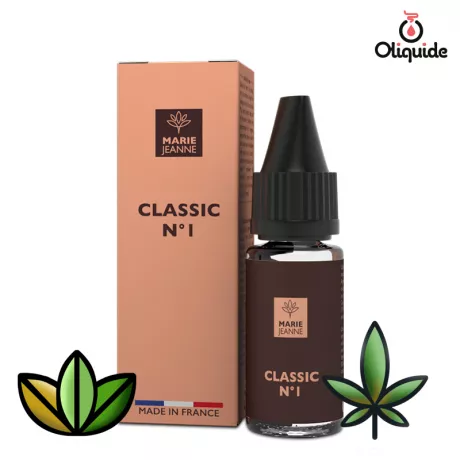 Marie Jeanne E liquides CBD Classic N°1 CBD de la marque Marie Jeanne