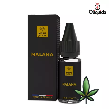 Liquides DLUO Dépassée Malana Hemp Extract CBD DLUO de la marque 