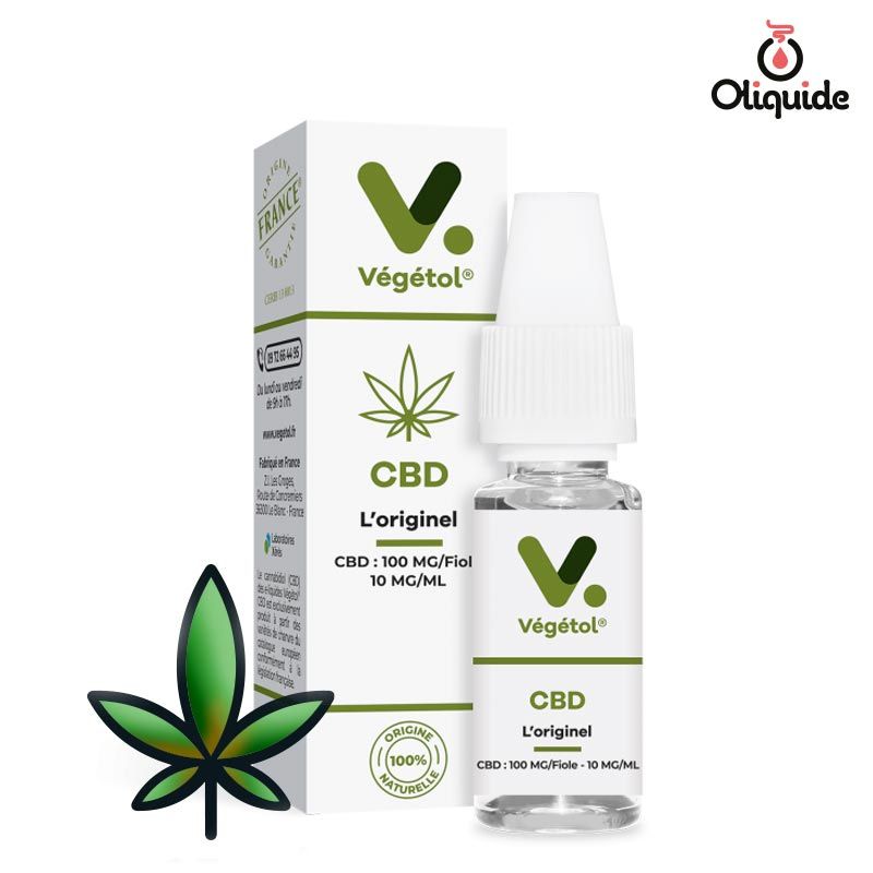 Plongez dans le L'originel CBD de Végétol