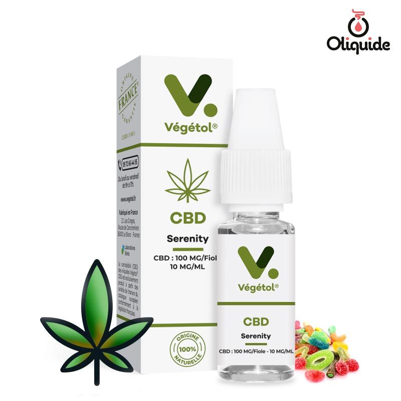 Testez le Serenity CBD de Végétol et enregistrez vos impressions