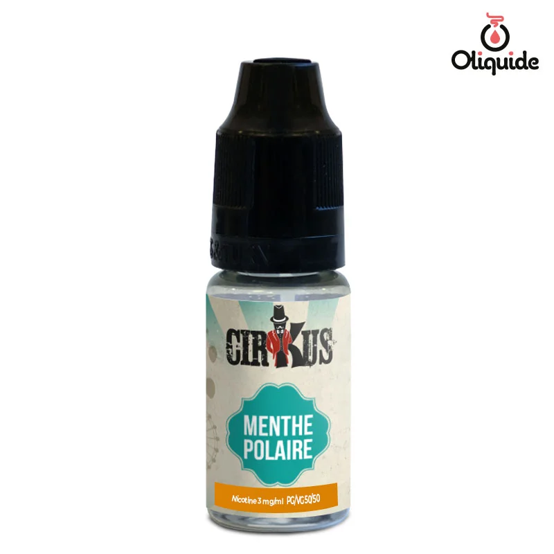 Expérimentez le Menthe Polaire de Cirkus et évaluez ses performances