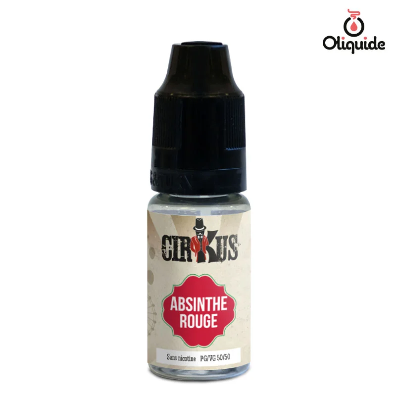 Testez le Absinthe Rouge de Cirkus et optimisez votre expérience