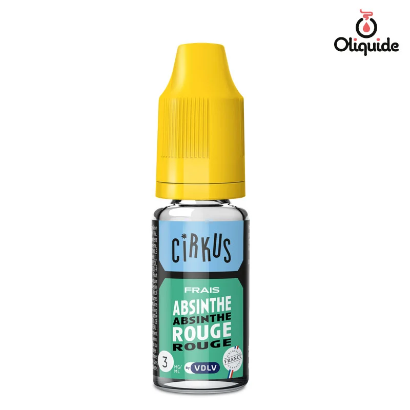 Saisissez l'occasion de tester le Absinthe Rouge de Cirkus