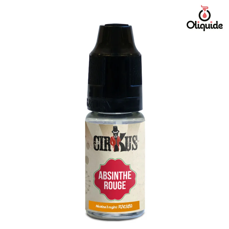 Explorez les multiples facettes du Absinthe Rouge de Cirkus