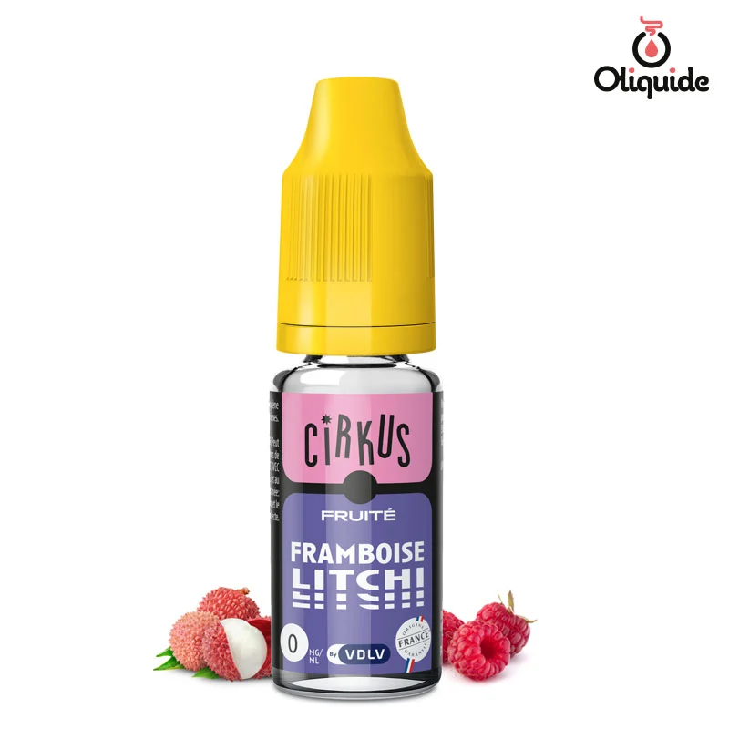 Saisissez l'occasion de tester le Framboise Litchi de Cirkus