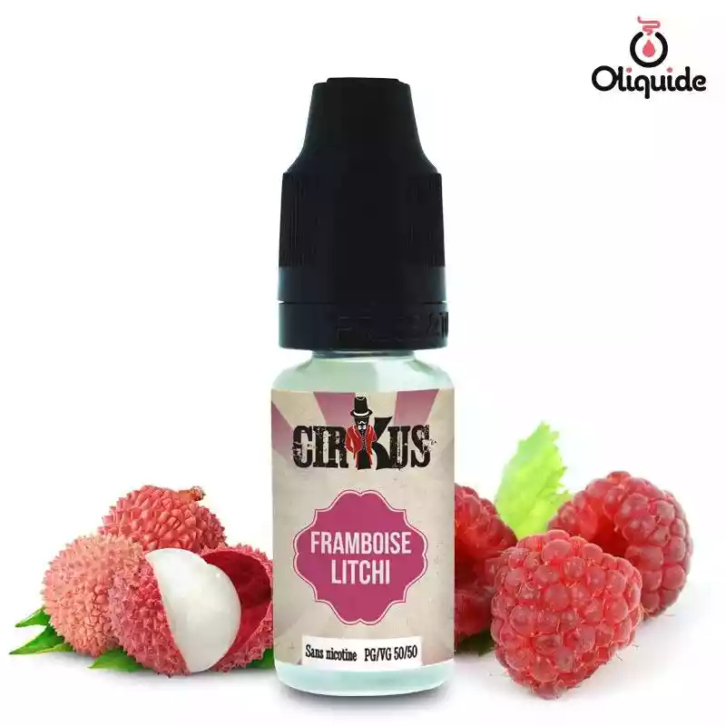 Plongez dans le Framboise Litchi de Cirkus et découvrez ses possibilités