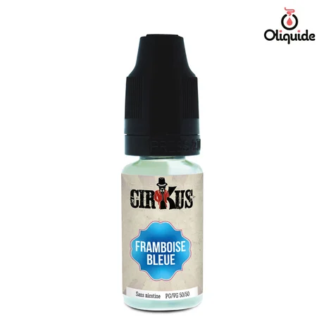 Liquides DLUO Dépassée Framboise Bleue de la marque VDLV