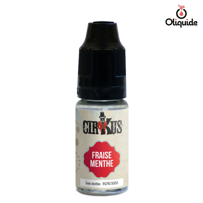 Passez du temps à tester le Fraise Menthe de Cirkus
