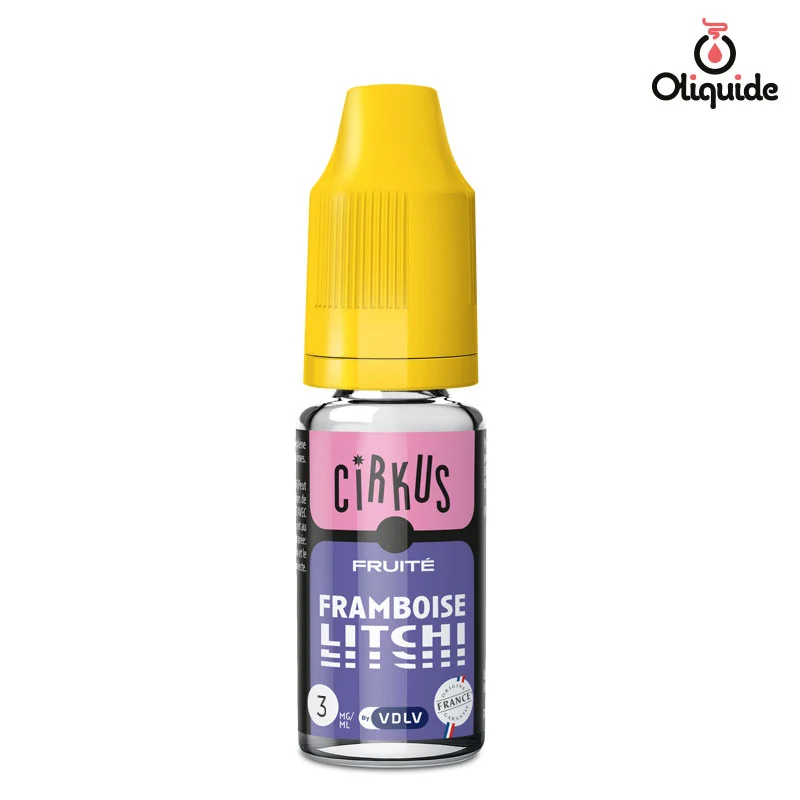 Faites l'essai du Framboise Litchi de Cirkus