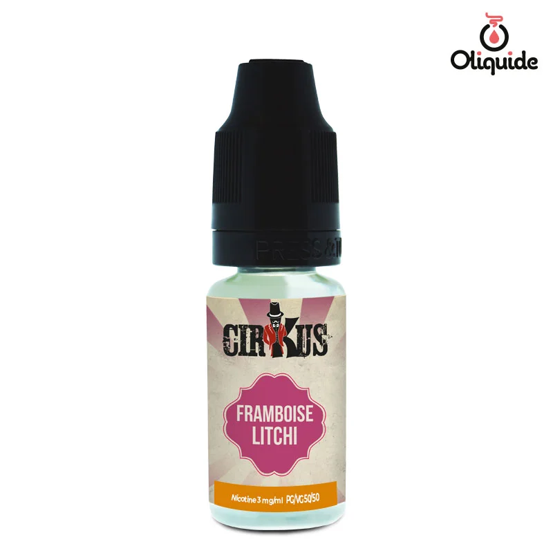 Expérimentez le Framboise Litchi de VDLV pour une approche novatrice