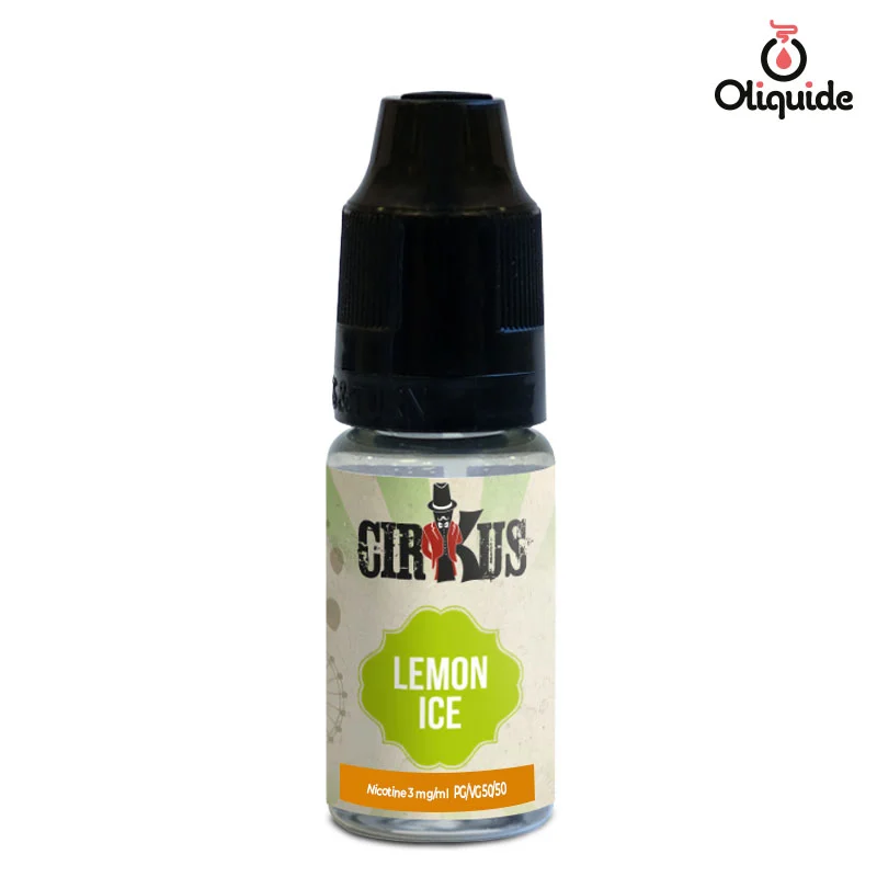 Prenez le temps de découvrir le Lemon Ice de Cirkus