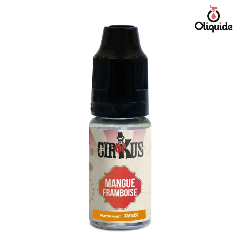 Profitez de l'expérience unique du mangue framboise de Cirkus