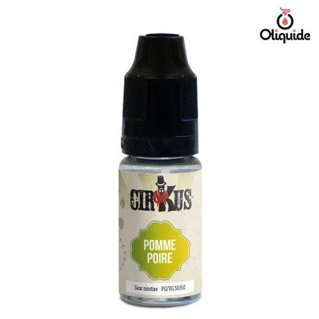 Liquides DLUO Dépassée Pomme Poire de la marque VDLV