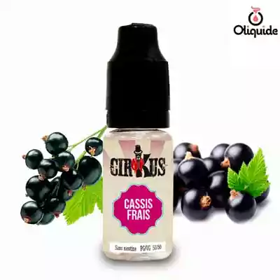 Liquides DLUO Dépassée Cassis Frais de la marque VDLV