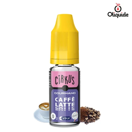 Liquides DLUO Dépassée Caffe Latte de la marque VDLV