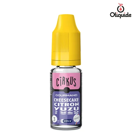 Cirkus Cheesecake Citron Yusu de la marque VDLV