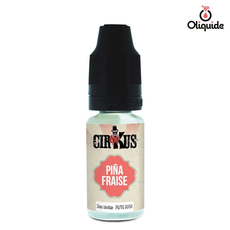 Liquides DLUO Dépassée Pina Fraise de la marque VDLV