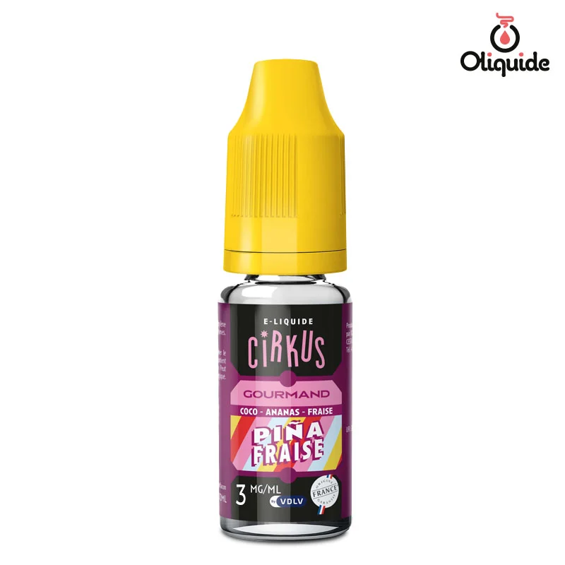 Plongez-vous dans le Pina Fraise de Cirkus et voyez les résultats
