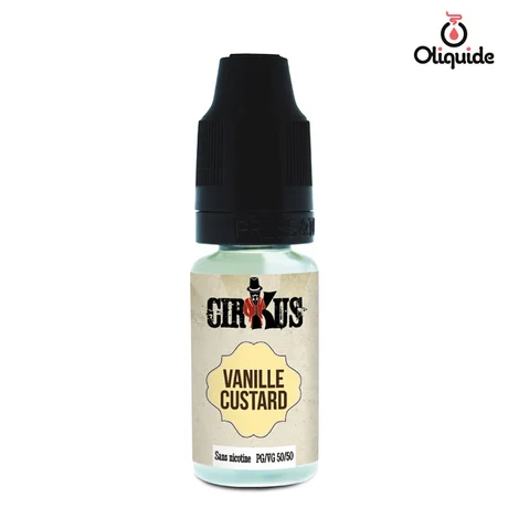 Liquides DLUO Dépassée Vanille Custard de la marque VDLV