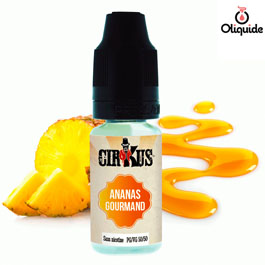 Liquide CirKus Authentic Ananas Gourmand pas cher