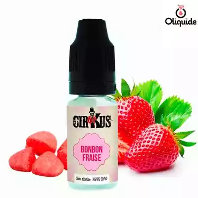 Liquides DLUO Dépassée Bonbon Fraise de la marque VDLV