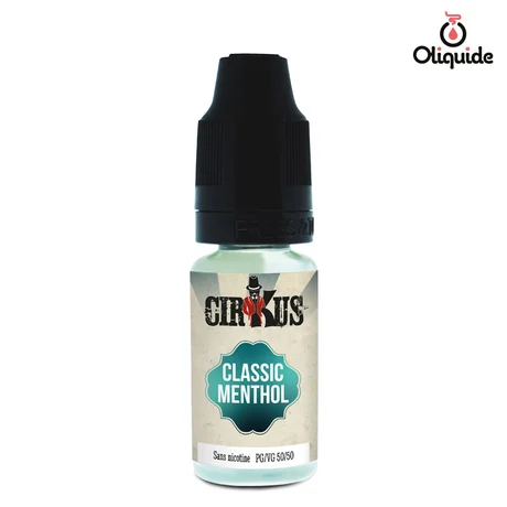 Liquides DLUO Dépassée Classic Menthol de la marque VDLV