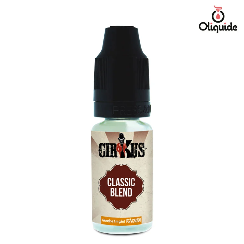Explorez les différentes options du Classic Blend de Cirkus en les testant