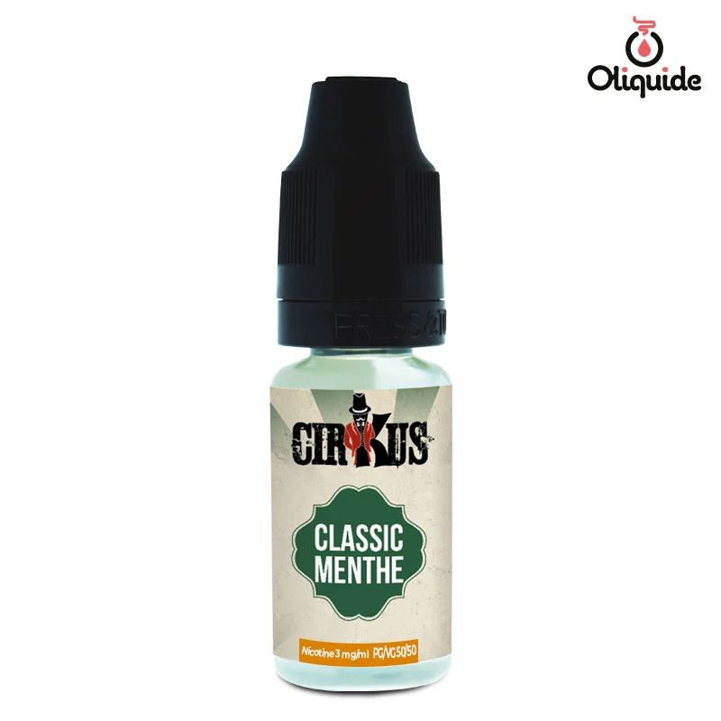 Testez le Classic Menthe de Cirkus de manière approfondie