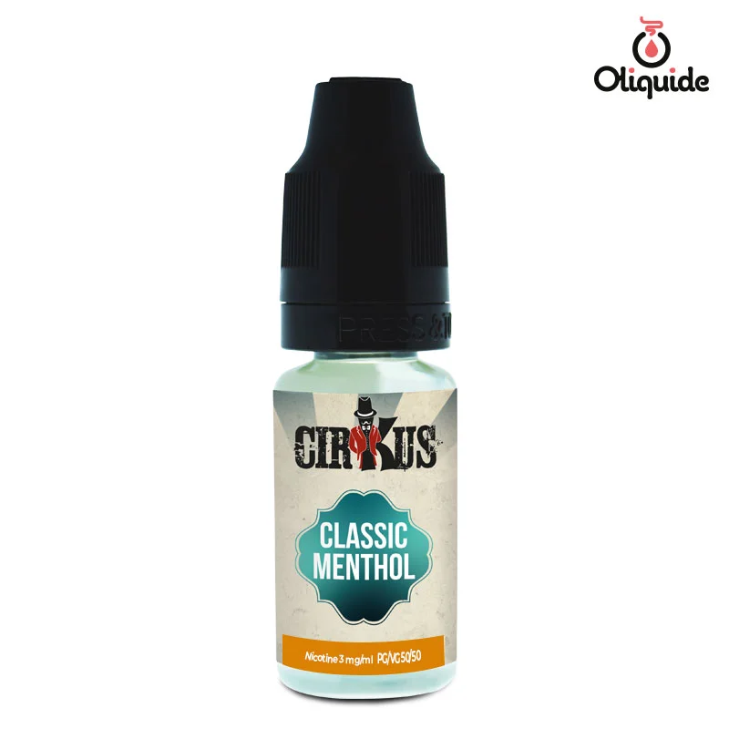 Laissez-vous surprendre par le Classic Menthol de Cirkus