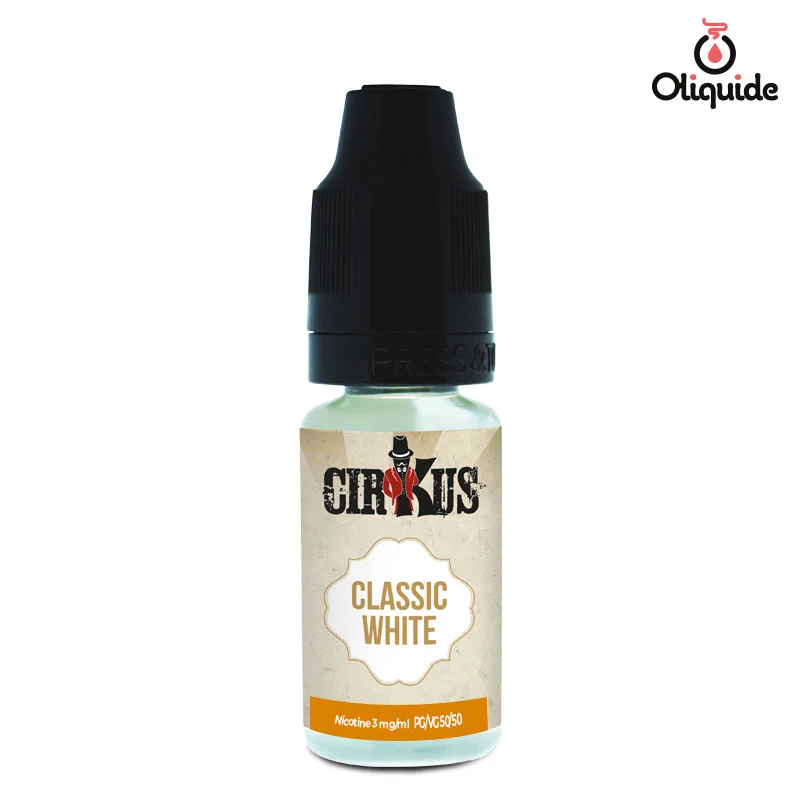 Prenez le temps d'évaluer le Classic White de Cirkus