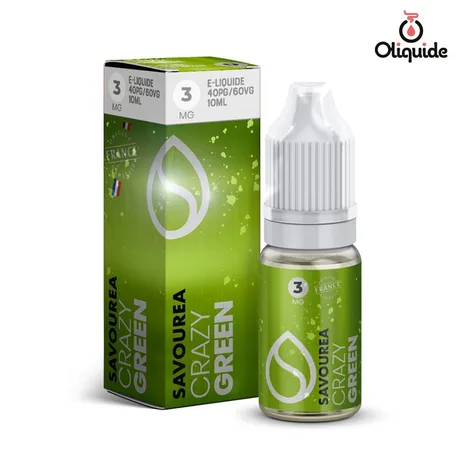 Liquides DLUO Dépassée Crazy Green de la marque Savourea