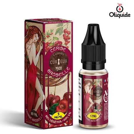 1900 Cerise Groseille de la marque Curieux