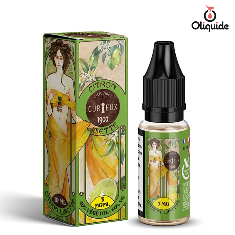 Testez le Citron Limette de Curieux pour une expérience unique