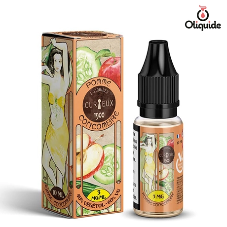 Liquides DLUO Dépassée Pomme Concombre de la marque Curieux