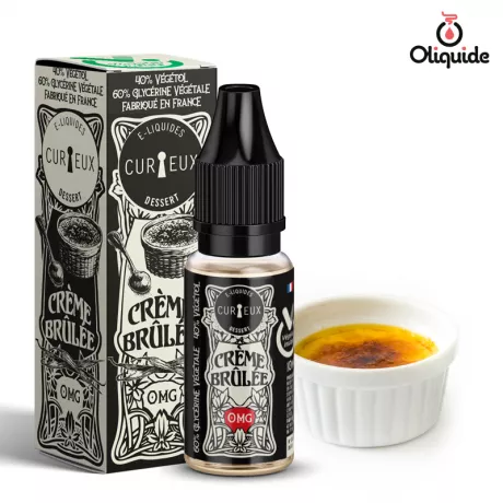 Liquides DLUO Dépassée Crème brûlée de la marque Curieux
