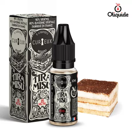 Liquides DLUO Dépassée Tiramisu de la marque Curieux