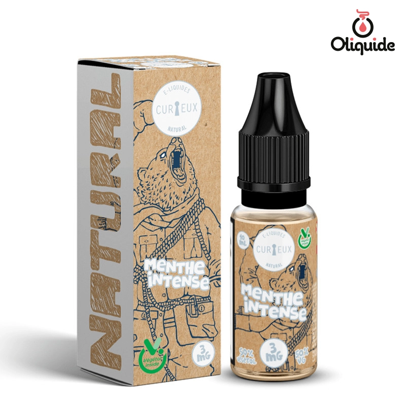 Testez par vous-même le Menthe Intense de Curieux