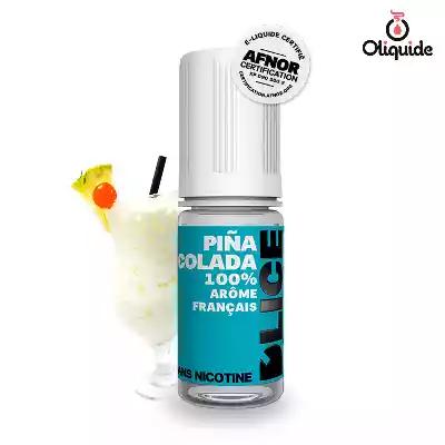Liquides DLUO Dépassée Pina Colada de la marque D'lice