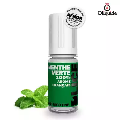 Liquides DLUO Dépassée Menthe Verte de la marque D'lice