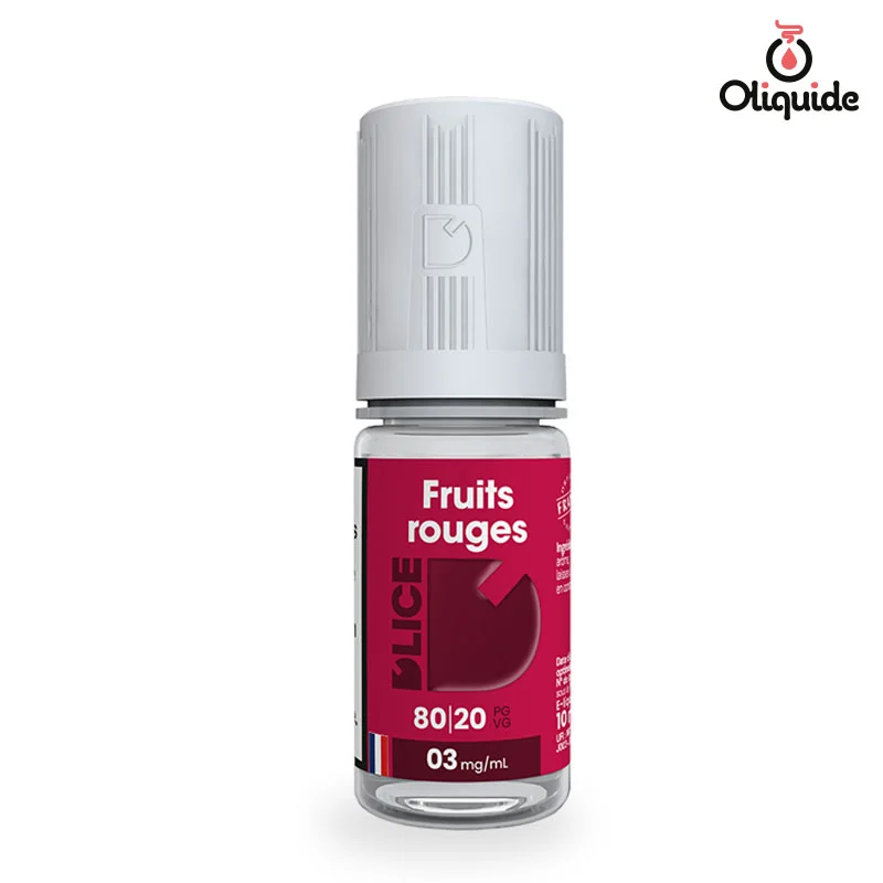 Embarquez pour un voyage avec le Fruits Rouges de D'lice