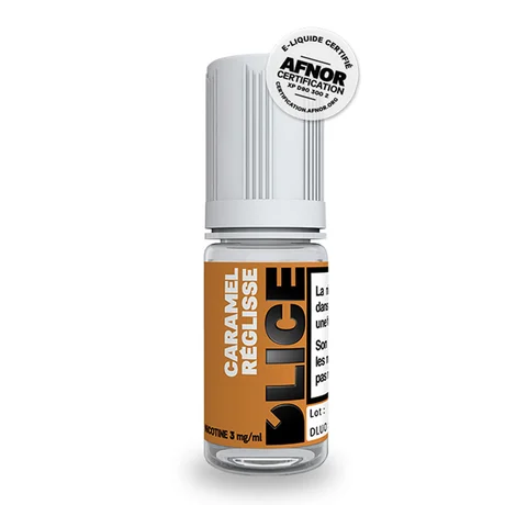 Liquides DLUO Dépassée Caramel-Réglisse de la marque Dlice