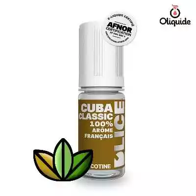 Liquides DLUO Dépassée Cuba Classic de la marque Dlice