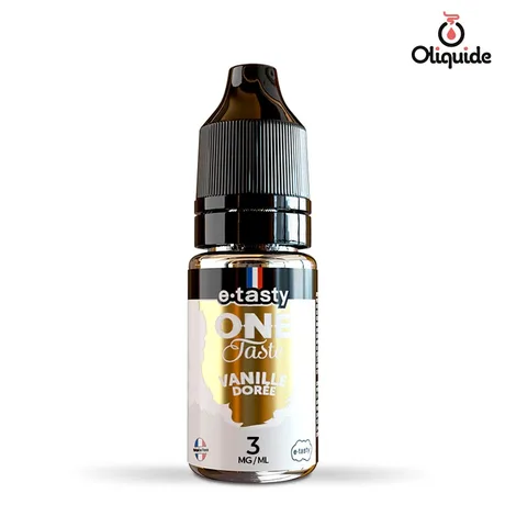 E-Tasty One Taste Vanille Dorée de la marque e.tasty