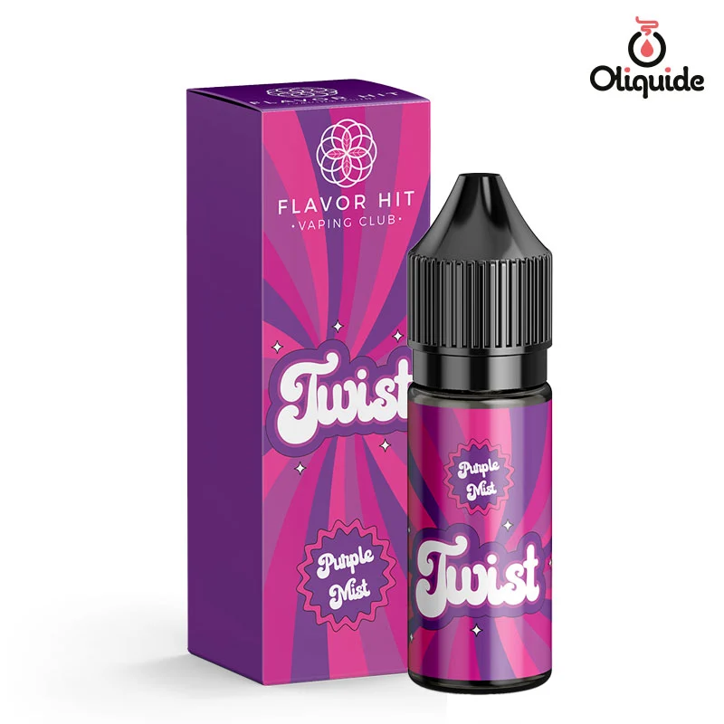 Explorez les fonctionnalités du Purple Mist de Flavor Hit en le testant