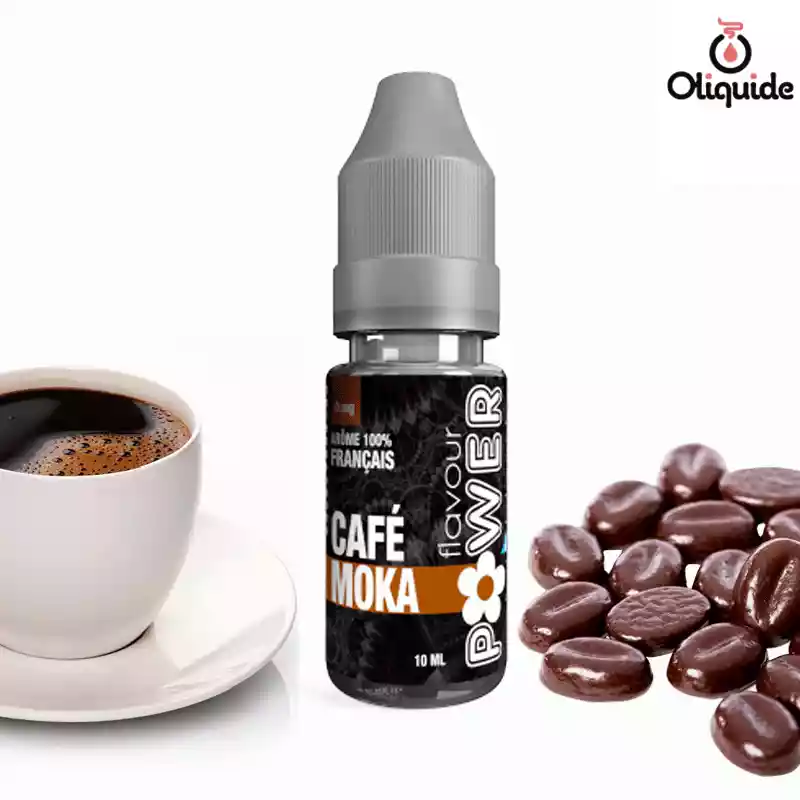 Envisagez le Café Moka de Flavour Power comme option de test
