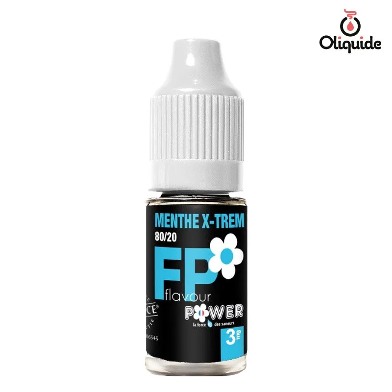 Explorez le Menthe X-trem de Flavour Power