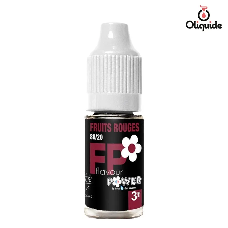 Testez le Fruits Rouges de Flavour Power et découvrez ses avantages