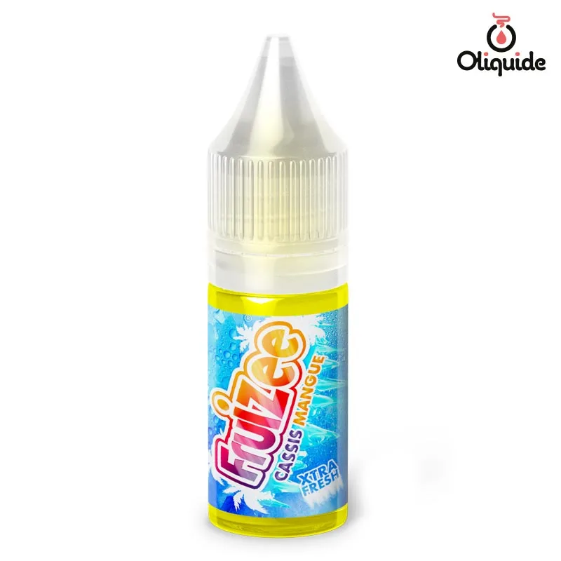 Testez le Cassis Mangue de Eliquid France pour une expérience pratique