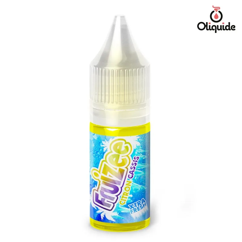 Faites l'essai du Citron Cassis de Eliquid France